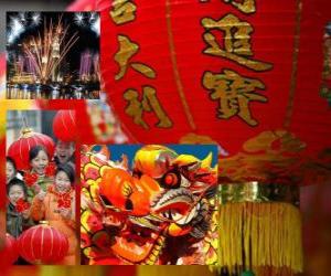 Puzzle Κινεζική γιορτή του νέου έτους